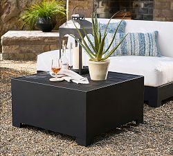 Malibu Metal Platform Modular Outdoor Coffee Table (33")