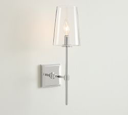 Pearson Glass Single Sconce (18")