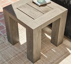 Rockport Square Outdoor Side Table (18")