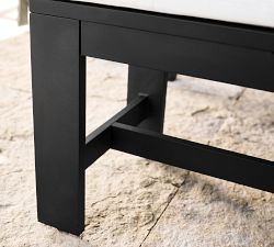 Malibu Metal Large Outdoor Dining Bench (76&quot;)