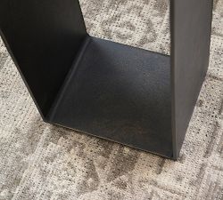 Rowe Rectangular Marble Accent Table (10")