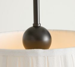 Baylor Pleated Shade Pendant (18")