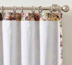 Pheasant Floral Blackout Curtain