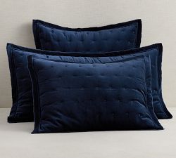 Velvet Tufted Quilted Sham