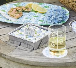 Garden Party Recycled Aluminum Serve Collection