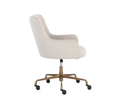 Iggy Upholstered Swivel Desk Chair