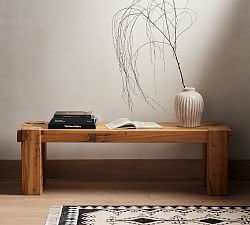 Risa Reclaimed Wood Bench