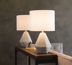 Fairlane Concrete Table Lamp (25&quot;)