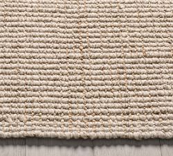 Open Box: Chunky Wool Jute Rug