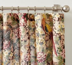 Pheasant Floral Curtain