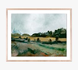 Otter View By Dan Hobday with Maple Frame