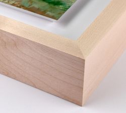 Otter View By Dan Hobday with Maple Frame