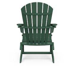 Pottery Barn x Polywood Rounded Classic Folding Outdoor Adirondack