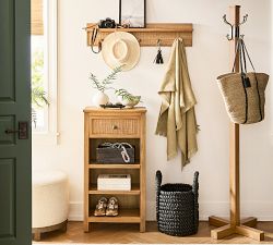 Channing Row Of Hooks With Shelf