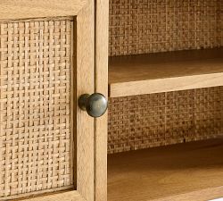 Channing Wall Shelf With Cabinet (27")