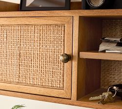 Channing Wall Shelf With Cabinet (27")