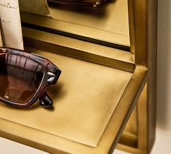 Stowe Mirror With Hooks