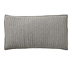 Open Box: Honeycomb Quilted Sham, King, Set of 2 - Gray