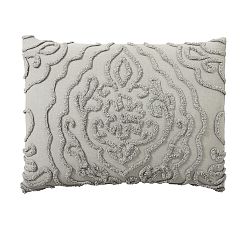 Open Box: Renee Sateen Comforter Sham, Set of 2, Standard - Gray