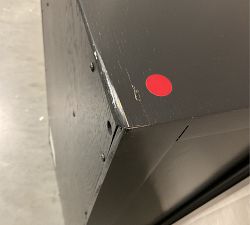 Open Box: Modular Bar, Glass Door Base - Black