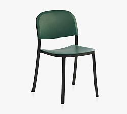 Open Box: Emeco Metal Stacking Dining Chair - Green, Black