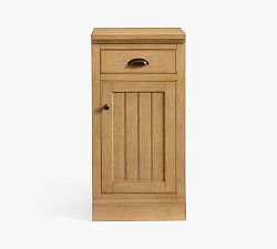 Open Box: Aubrey Modular Media Cabinet Door Base Right (18"W x 36"H) - Right, Seadrift