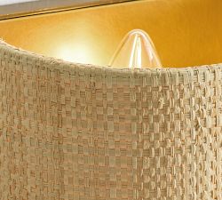 Andre Rattan Sconce (12")