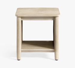Marina Cane Square Outdoor Side Table (20")