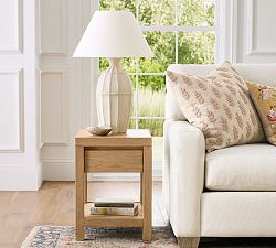 Townes Rectangular Side Table (16")