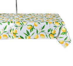 Open Box: Lemon Outdoor Rectangular Tablecloth w/ Zipper, Large, 60"W x 120"L