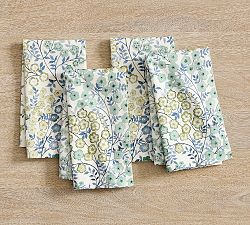 Flowervine Cotton Napkins - Set of 4