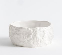 Floral Bunny Stoneware Wine Coaster