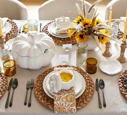 Pumpkin Stoneware Serveware Collection