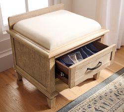 Sausalito Upholstered Dresser Seat by Michael Graves Design