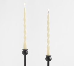 Spiral Taper Candles - Set of 6