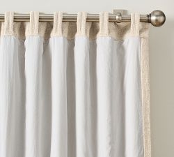 Faye Textured Blackout Curtain