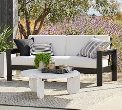 Malibu Metal Outdoor Sofa (77&quot;)