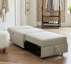 Pacifica Slim Arm Sleeper Ottoman