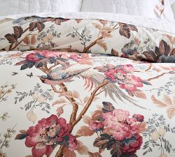 Piper Floral Percale Duvet Cover