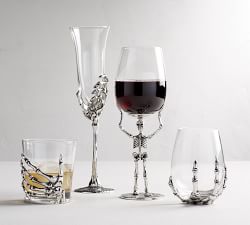 Skeleton Wine Glass