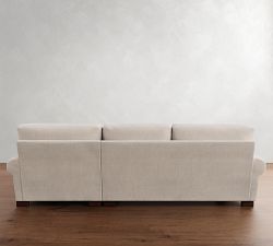 Turner Roll Arm Chaise Sectional (107"&ndash;132")