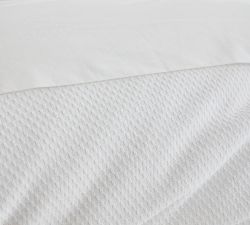 Wright Textured Organic Duvet Cover