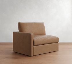 Build Your Own Westwood Slim Arm Leather Sectional