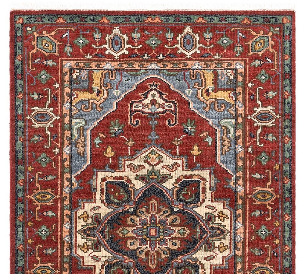 Greenwich Hand-Knotted Wool Rug | Pottery Barn