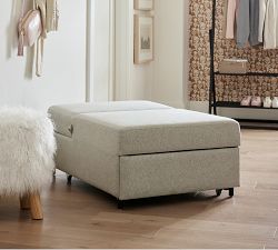 Pacifica Slim Arm Sleeper Ottoman