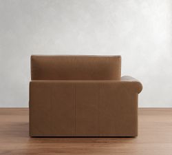 Build Your Own Westwood Roll Arm Leather Sectional