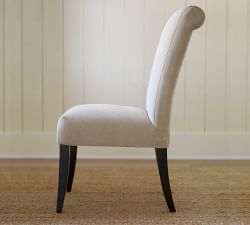 PB Comfort Roll Upholstered Dining Chair