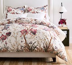Piper Floral Percale Duvet Cover