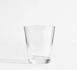 Ribbed Optic Drinking Glasses