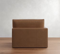 Build Your Own Westwood Slim Arm Leather Sectional